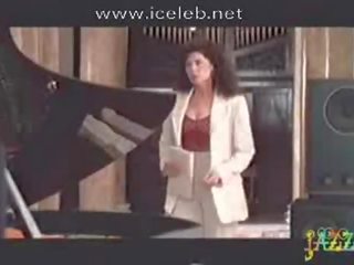 Rhona Mitra Riding Piano Teacher