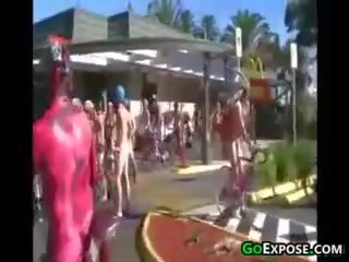 Naked People Riding Bikes
