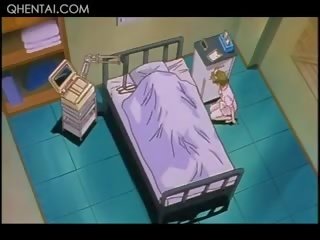 Enticing Hentai Nurse Gets Tied Up And Fucked By Dirty Patient