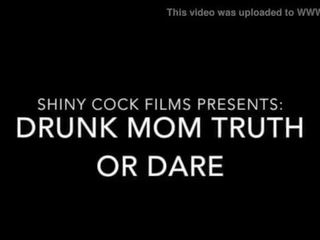 Drunk Mom's Truth or Dare part one Starring Jane Cane and Wade Cane from Shiny manhood movs