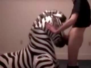 Zebra Gets Throat Fucked By Pervert juvenile vid