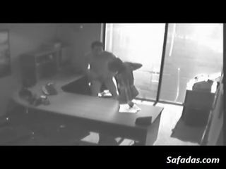 Sekretaris kurang ajar her co-worker hidden camera