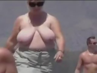 Nua praia com gorda broads 2