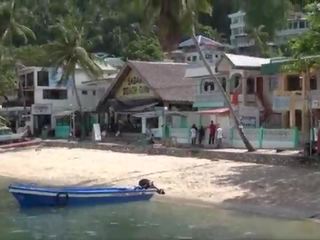 Bock vild movs sabang strand puerto galera filippinerna