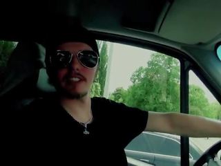 Bums bus - hardcore sex im die rücksitz mit nuttig deutsch blond seductress