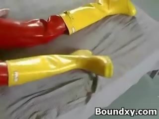 Latex adult In Bodacious Fetish Submission