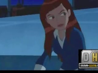 Ben 10 adult movie Gwen saves Kevin with a blowjob