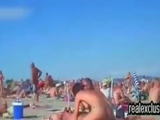 Publiczne nagie plaża swinger xxx wideo w lato 2015