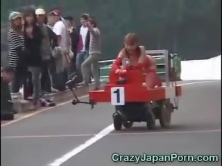 Funny Japanese xxx clip Race!