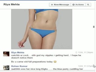 Indijke ne brat rohan jebe sestra riya na facebook klepet