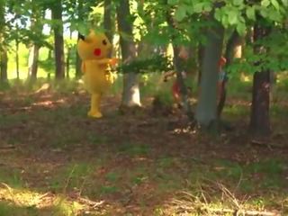 Pika pika - pikachu 口袋妖怪 x 额定 视频