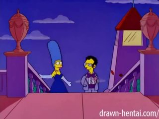 Simpsons sex film - marge und artie afterparty