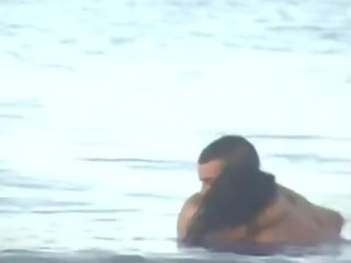 Hot to trot Couple Fucking In The Sea