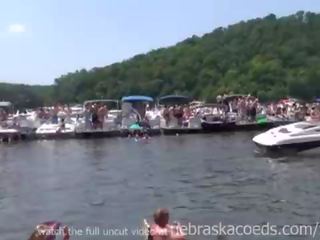 Wild and real day party clip from party cove lake of the ozarks missouri