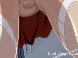 Heavenly hentai blonde nailed in the ass