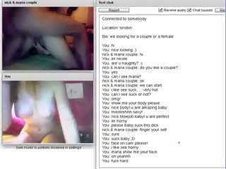 Chatroulette #77 lascivious Couple Suck And Long Fuck